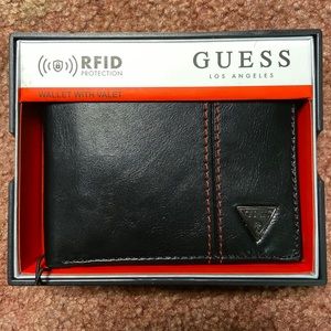 Guess Black Leather Wallet
